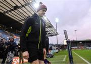 15 January 2017; Andrew Trimble of Ulster ahead of the European Rugby Champions Cup Pool 5 Round 5 match between Exeter Chiefs and Ulster at Sandy Park in Exeter, England. Photo by Ramsey Cardy/Sportsfile