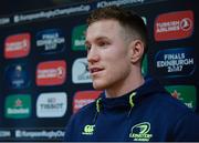 16 January 2017; Rory O'Loughlin of Leinster during a press conference at UCD in Belfield, Dublin. Photo by Seb Daly/Sportsfile
