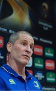 16 January 2017; Leinster senior coach Stuart Lancaster during a press conference at UCD in Belfield, Dublin. Photo by Seb Daly/Sportsfile