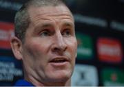 16 January 2017; Leinster senior coach Stuart Lancaster during a press conference at UCD in Belfield, Dublin. Photo by Seb Daly/Sportsfile