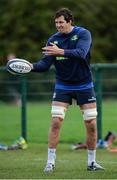16 January 2017; Mike McCarthy of Leinster during squad training at UCD in Belfield, Dublin. Photo by Seb Daly/Sportsfile