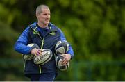 16 January 2017; Leinster senior coach Stuart Lancaster during squad training at UCD in Belfield, Dublin. Photo by Seb Daly/Sportsfile