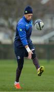 16 January 2017; Zane Kirchner of Leinster during squad training at UCD in Belfield, Dublin. Photo by Seb Daly/Sportsfile
