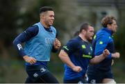 16 January 2017; Adam Byrne of Leinster during squad training at UCD in Belfield, Dublin.  Photo by Seb Daly/Sportsfile