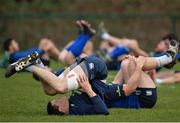 16 January 2017; Ian Nagle of Leinster during squad training at UCD in Belfield, Dublin. Photo by Seb Daly/Sportsfile