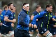 16 January 2017; Andrew Porter of Leinster during squad training at UCD in Belfield, Dublin. Photo by Seb Daly/Sportsfile