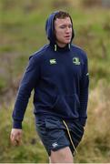 16 January 2017; Rory O'Loughlin of Leinster arrives ahead of squad training at UCD in Belfield, Dublin.  Photo by Seb Daly/Sportsfile