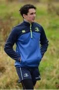 16 January 2017; Joey Carbery of Leinster arrives ahead of squad training at UCD in Belfield, Dublin. Photo by Seb Daly/Sportsfile