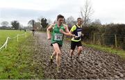 14 January 2017; Liam Brady of Ireland during the Senior Mens race the Antrim International Cross Country at the Greenmount Campus, Stormont, Co. Antrim. Photo by Oliver McVeigh/Sportsfile