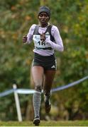 14 January 2017; Caroline Chepkoech Kipkirui of Kenya, during the Senior Womens race at the Antrim International Cross Country at the Greenmount Campus, Stormont, Co. Antrim. Photo by Oliver McVeigh/Sportsfile