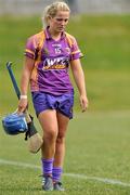 11 June 2011; A dejected Katriona Parrock, Wexford after the game. All-Ireland Senior Camogie Championship, Round One, Wexford v Galway, Bellefield, Enniscorthy, Co. Wexford. Picture credit: Barry Cregg / SPORTSFILE
