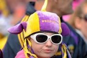 11 June 2011; A Wexford supporter during the game. Leinster GAA Football Senior Championship Quarter-Final, Wexford v Westmeath, Wexford Park, Wexford. Picture credit: Pat Murphy / SPORTSFILE
