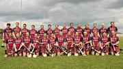 11 June 2011; The Galway team. All-Ireland Senior Camogie Championship, Round One, Wexford v Galway, Bellefield, Enniscorthy, Co. Wexford. Picture credit: Barry Cregg / SPORTSFILE