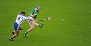 12 June 2011; Richie McCarthy, Limerick, in action against Tony Browne, Waterford. Munster GAA Hurling Senior Championship Semi-Final, Limerick v Waterford, Semple Stadium, Thurles, Co. Tipperary. Picture credit: Ray McManus / SPORTSFILE
