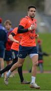 18 January 2017; Conor Murray of Munster during squad training at University of Limerick in Limerick. Photo by Seb Daly/Sportsfile