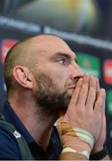 18 January 2017; John Muldoon of Connacht during a press conference at the Sportsground in Galway. Photo by Piaras Ó Mídheach/Sportsfile
