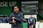 18 January 2017; Connacht head coach Pat Lam arrives for squad training at the Sportsground in Galway. Photo by Piaras Ó Mídheach/Sportsfile