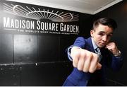 18 January 2017; Irish olympian Michael Conlan takes a tour of Madison Square Garden after the press conference announcing his professional debut.  Conlan's pro debut, which will be as a junior featherweight, is set for Friday, March 17, 2017 -- St. Patrick's Day -- at the The Theater at Madison Square Garden in New York City. Photo by Ed Mulholland/Sportsfile via Sportsfile