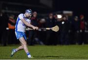 18 January 2017; Shane Bennett of Waterford scoring a point for his side during the Co-Op Superstores Munster Senior Hurling League Round 3 match between Cork and Waterford at Mallow GAA Grounds in Mallow, Co Cork. Photo by Eóin Noonan/Sportsfile