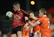18 January 2017; Pat Havern of Down in action against John Magill of Armagh during the Bank of Ireland Dr. McKenna Cup Section A Round 3 match between Armagh and Down at the Athletic Grounds in Armagh. Photo by Oliver McVeigh/Sportsfile