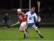 18 January 2017; Patrick Horgan of Cork in action against Callum Lyons of Waterford during the Co-Op Superstores Munster Senior Hurling League Round 3 match between Cork and Waterford at Mallow GAA Grounds in Mallow, Co Cork. Photo by Eóin Noonan/Sportsfile