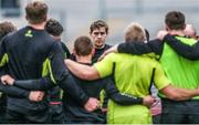 20 January 2017; Ulster captain Andrew Trimble, centre, during the Ulster Captain's Run at the Kingspan Stadium in Belfast. Photo by John Dickson/Sportsfile