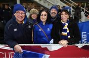20 January 2017; Leinster supporters, from left, Eóin McDermott, Sarah Whelan, Aisling O'Connor, Mike Whelan and Irene Enright prior to the European Rugby Champions Cup Pool 4 Round 6 match between Castres and Leinster at Stade Pierre Antoine in Castres, France. Photo by Stephen McCarthy/Sportsfile