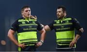 20 January 2017; Tadhg Furlong, left, and Cian Healy of Leinster during the European Rugby Champions Cup Pool 4 Round 6 match between Castres and Leinster at Stade Pierre Antoine in Castres, France. Photo by Stephen McCarthy/Sportsfile