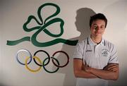 15 June 2011; The Olympic Council of Ireland has selected a strong squad to represent Ireland in five sports at next month's 11th European Youth Olympics Festival being held in Trabzon, Turkey. Over 2,000 of the best young athletes in Europe will compete in this key multi-sport event on the Black Sea – an important competition in the development of young athletes for future Olympic participation. In attendance at the announcemnet Brian O'Sullivan, 100m Backstroke and 50m Freestyle, Swimming. European Youth Olympics Festival Team Announcement, The Olympic Council of Ireland, Olympic House, Howth, Co. Dublin. Picture credit: Pat Murphy / SPORTSFILE