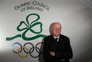 15 June 2011; The Olympic Council of Ireland has selected a strong squad to represent Ireland in five sports at next month's 11th European Youth Olympics Festival being held in Trabzon, Turkey. Over 2,000 of the best young athletes in Europe will compete in this key multi-sport event on the Black Sea – an important competition in the development of young athletes for future Olympic participation. In attendance at the announcemnet is Tom Rafter, Chef de Mission. European Youth Olympics Festival Team Announcement, The Olympic Council of Ireland, Olympic House, Howth, Co. Dublin. Picture credit: Pat Murphy / SPORTSFILE
