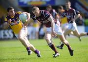 11 June 2011; Denis Glennon, Westmeath, in action against Joey Wadding, Wexford. Leinster GAA Football Senior Championship Quarter-Final, Wexford v Westmeath, Wexford Park, Wexford. Picture credit: Matt Browne / SPORTSFILE