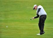 16 June 2011; Robert Paul, England, chips onto the 2nd green during the 74th World Open One Armed Championships final. Co. Meath Golf Club, Newtownmoynagh, Trim, Co. Meath. Picture credit: Barry Cregg / SPORTSFILE