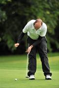 16 June 2011; Robert Paul, England, putts on the 3rd during the 74th World Open One Armed Championships final. Co. Meath Golf Club, Newtownmoynagh, Trim, Co. Meath. Picture credit: Barry Cregg / SPORTSFILE
