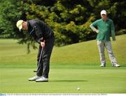 16 June 2011; Alex Hjalmarsson, Sweeden, putts on the 7th during the 74th World Open One Armed Championships final. Co. Meath Golf Club, Newtownmoynagh, Trim, Co. Meath. Picture credit: Barry Cregg / SPORTSFILE