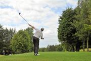 16 June 2011; Robert Paul, England, tees off from the 8th during the 74th World Open One Armed Championships final. Co. Meath Golf Club, Newtownmoynagh, Trim, Co. Meath. Picture credit: Barry Cregg / SPORTSFILE
