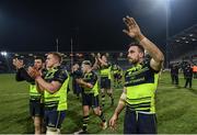 20 January 2017; Jack Conan and his Leinster team-mates following the European Rugby Champions Cup Pool 4 Round 6 match between Castres and Leinster at Stade Pierre Antoine in Castres, France. Photo by Stephen McCarthy/Sportsfile