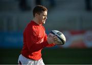 21 January 2017; Paddy Jackson of Ulster warms up before the European Rugby Champions Cup Pool 5 Round 6 match between Ulster and Bordeaux-Begles at Kingspan Stadium in Belfast. Photo by Oliver McVeigh/Sportsfile