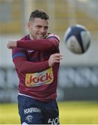 21 January 2017;  Ian Madigan of Bordeaux-Begles warms up before the European Rugby Champions Cup Pool 5 Round 6 match between Ulster and Bordeaux-Begles at Kingspan Stadium in Belfast. Photo by Oliver McVeigh/Sportsfile