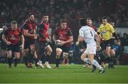 21 January 2017; CJ Stander of Munster on the attack during the European Rugby Champions Cup Pool 1 Round 6 match between Munster and Racing 92 at Thomond Park in Limerick. Photo by Diarmuid Greene/Sportsfile