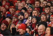 21 January 2017; Munster supporters during the European Rugby Champions Cup Pool 1 Round 6 match between Munster and Racing 92 at Thomond Park in Limerick. Photo by Diarmuid Greene/Sportsfile