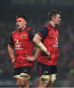 21 January 2017; Peter O'Mahony, right, and CJ Stander of Munster during the European Rugby Champions Cup Pool 1 Round 6 match between Munster and Racing 92 at Thomond Park in Limerick. Photo by Diarmuid Greene/Sportsfile