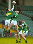 22 January 2017; David Moran of Kerry in action against Darragh Tracey of Limerick during the McGrath Cup Final between Kerry and Limerick at the Gaelic Grounds in Limerick. Photo by Diarmuid Greene/Sportsfile