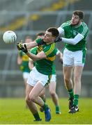 22 January 2017; Jack Barry of Kerry in action against Brian Fanning of Limerick during the McGrath Cup Final between Kerry and Limerick at the Gaelic Grounds in Limerick. Photo by Diarmuid Greene/Sportsfile