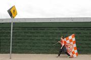 19 June 2011; Benny O'Neill, age 9, from Forkhill, Co. Armagh, makes his way to the match. Ulster GAA Football Senior Championship Semi-Final, Derry v Armagh, St Tiernach's Park, Clones, Co. Monaghan. Picture credit: Stephen McCarthy / SPORTSFILE