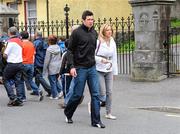 19 June 2011; Tyrone footballer Seán Cavanagh on his way to the game. Ulster GAA Football Senior Championship Semi-Final, Derry v Armagh, St Tiernach's Park, Clones, Co. Monaghan. Picture credit: Dáire Brennan / SPORTSFILE