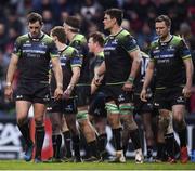 22 January 2017; Craig Ronaldson and his Connacht team-mates after conceding a third try during the European Rugby Champions Cup Pool 2 Round 6 match between Toulouse and Connacht at Stade Ernest Wallon in Toulouse, France. Photo by Stephen McCarthy/Sportsfile