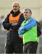 22 January 2017; Roscommon manager Kevin McStay, right, and selector Liam McHale during the Connacht FBD League Section A Round 3 match between Roscommon and Mayo at St. Brigids GAA Club in Kiltoom, Co. Roscommon.  Photo by Ramsey Cardy/Sportsfile