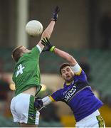 22 January 2017; Sean O'Dea of Limerick in action against Paul Geaney of Kerry during the McGrath Cup Final between Kerry and Limerick at the Gaelic Grounds in Limerick. Photo by Diarmuid Greene/Sportsfile
