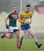 22 January 2017; Tadhg O’Rourke of Roscommon during the Connacht FBD League Section A Round 3 match between Roscommon and Mayo at St. Brigids GAA Club in Kiltoom, Co. Roscommon.  Photo by Ramsey Cardy/Sportsfile