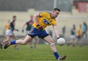 22 January 2017; Kevin Higgins of Roscommon during the Connacht FBD League Section A Round 3 match between Roscommon and Mayo at St. Brigids GAA in Kiltoom, Co. Roscommon.  Photo by Ramsey Cardy/Sportsfile